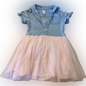 Oshkosh Toddler Denim Dress with Tutu